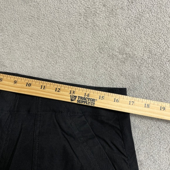 NEW Eddie Bauer Women's 12 Horizon Straight Ankle Pant  Black Side Pocket - Picture 6 of 12